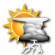 Mostly Cloudy with Wintry Mix and Chance of Storms Chance of precipitation 100%
