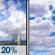 Wednesday: Slight Chance Showers And Thunderstorms then Partly Sunny