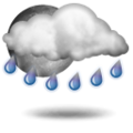 Forecast: Mostly cloudy and cooler. Precipitation possible within 12 hours, possibly heavy at times. Windy. Forecast: Mostly cloudy and cooler. Precipitation possible within 12 hours, possibly heavy at times. Windy.